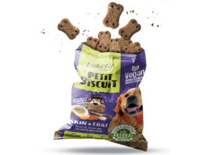Little Chef Pettit Biscuit Grain Free – Skin and Coat 100g