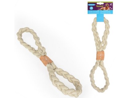 Tommi přetahovadlo - osma s koženou záplatou