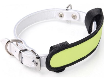 LED pásek na obojek 15cm/zelený