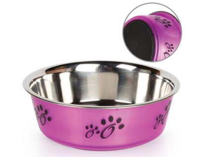 Miska Crystal růžová