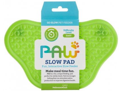 PetDreamHouse lízací podložka Paw Lick Pad – zelená