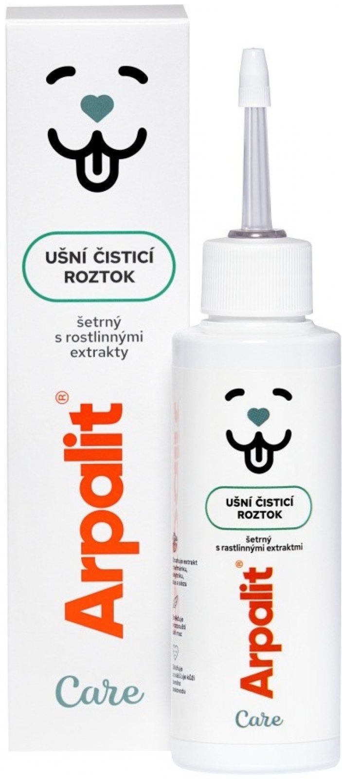 Arpalit Care Ušní čisticí roztok s rostlinými extrakty 100ml