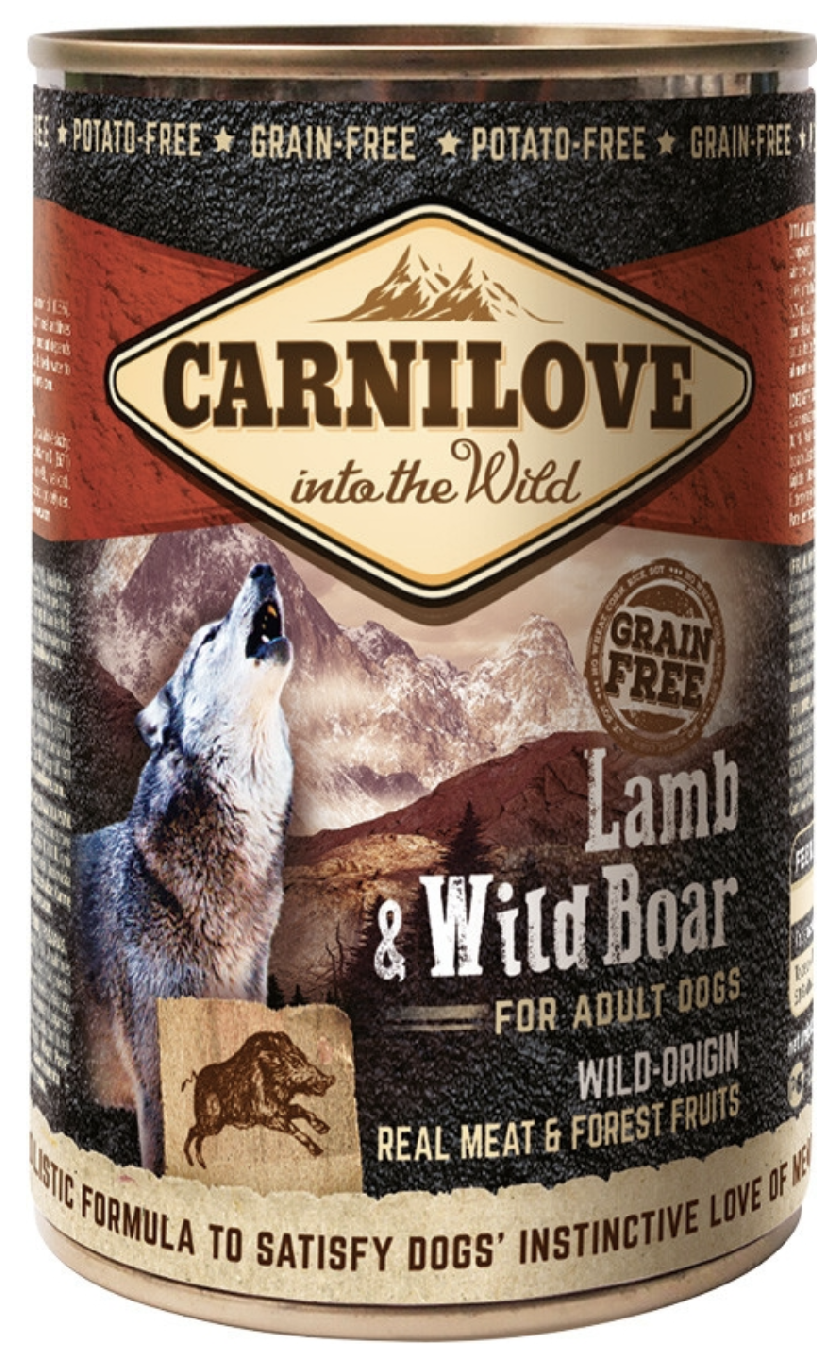 Carnilove Wild Meat Lamb & Wild Boar 400g