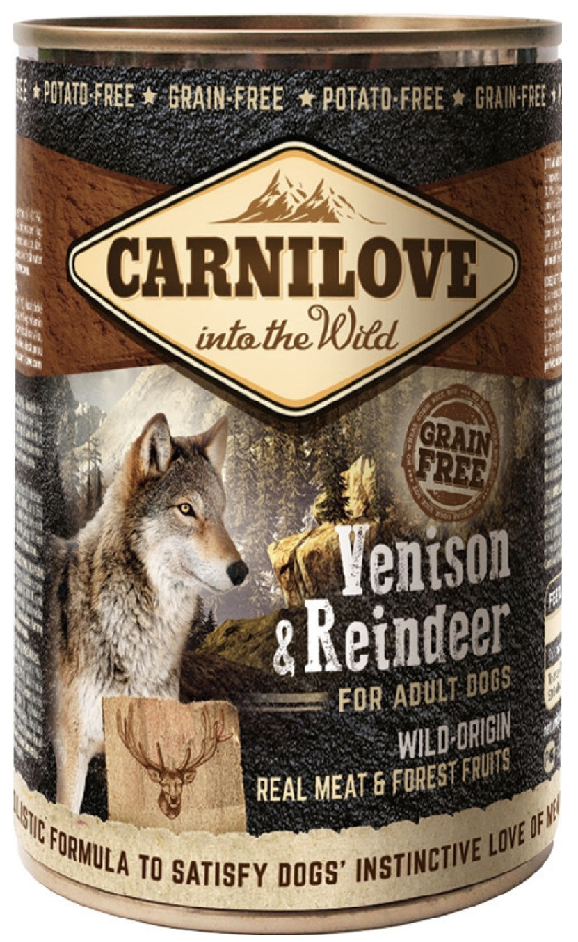 Carnilove Wild Meat Venison & Reindeer 400g