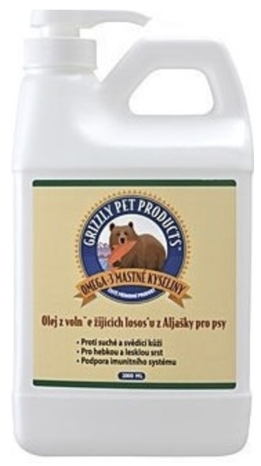 Lososový olej Grizzly Wild Salmon Oil Plus 2000ml