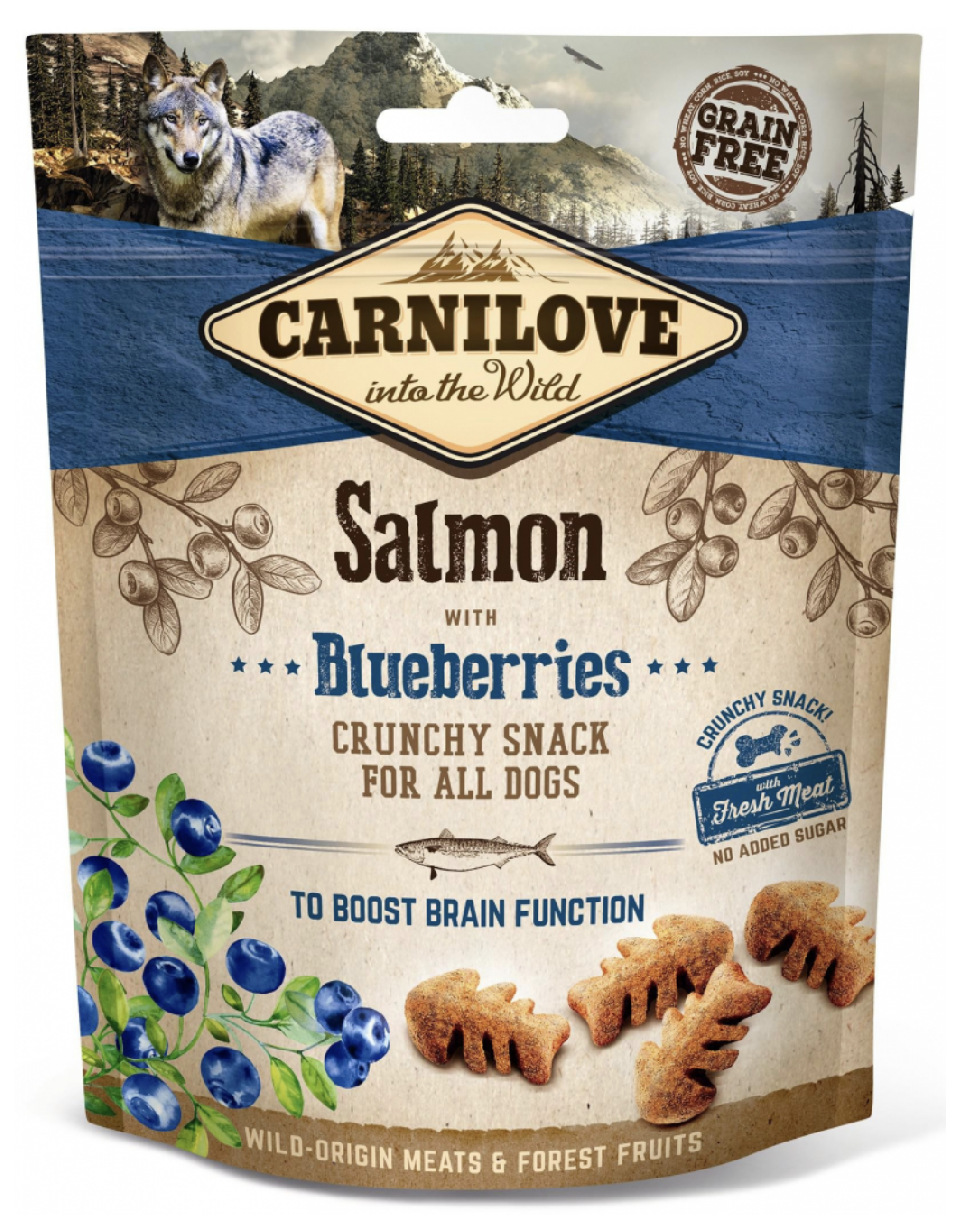 Carnilove Dog Crunchy Snack Salmon&Blueberries 200g