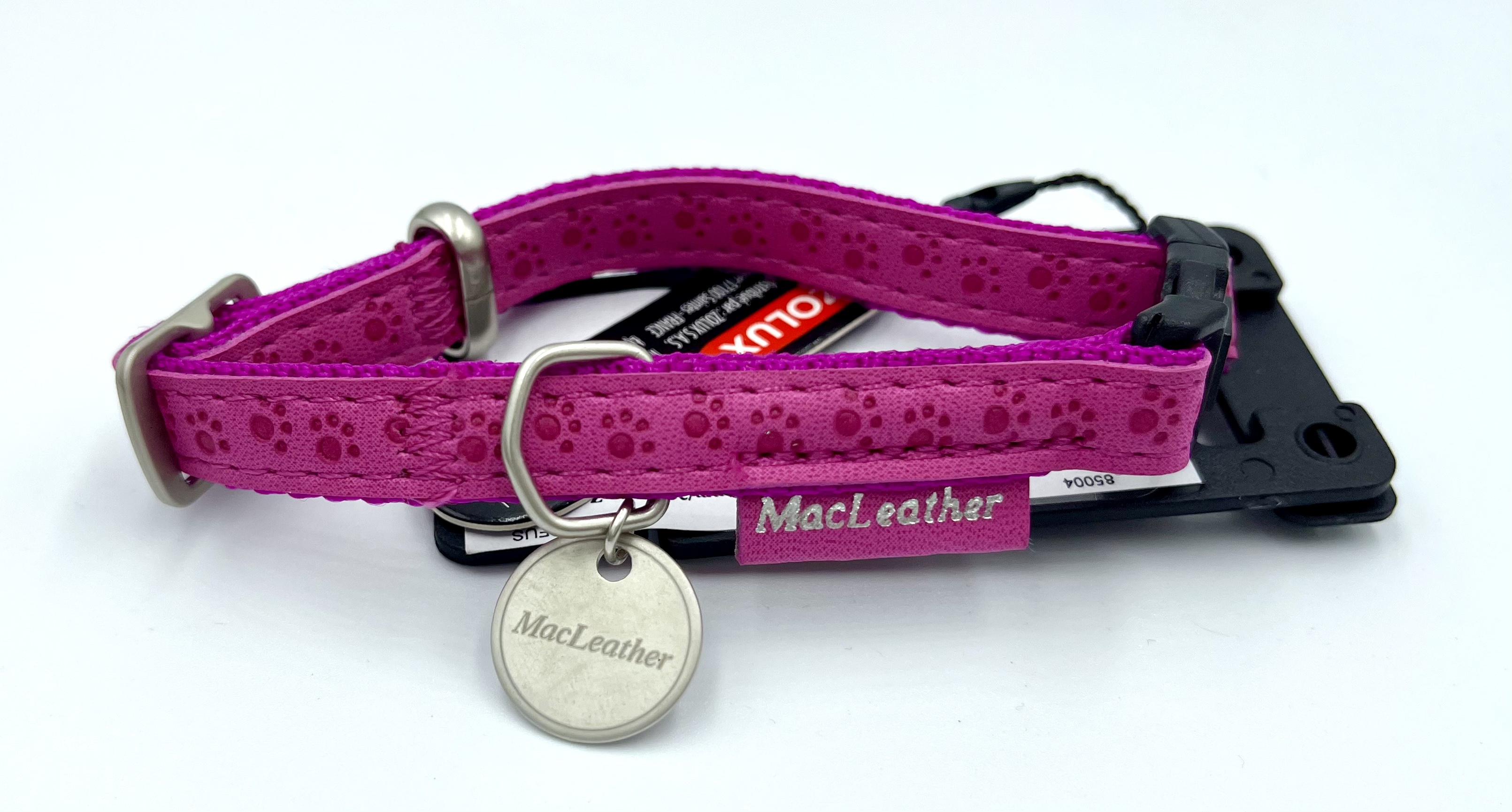 Obojek MAC LEATHER 10mm/20-30cm Zolux Barva: růžová