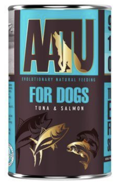 AATU Dog Tuna n Salmon konz. 400g