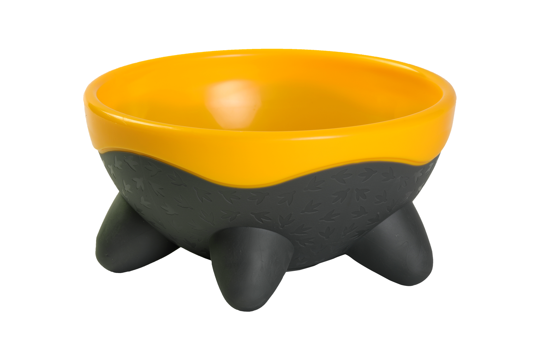 Plastová miska KIWI WALKER Ufo Bowl oranžová 20x10cm