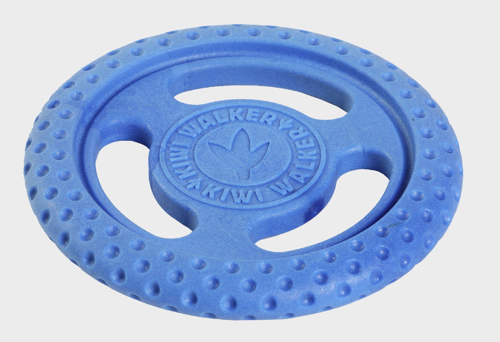 Hračka Kiwi Walker házecí/plovací frisbee z TPR gumy MAXI 22 cm Barva: Modrá