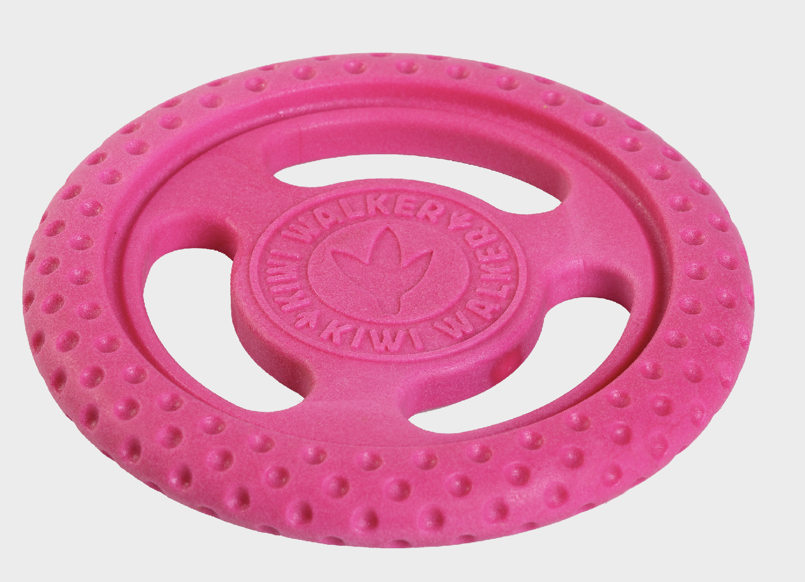Hračka Kiwi Walker házecí/plovací frisbee z TPR gumy MAXI 22 cm Barva: růžová