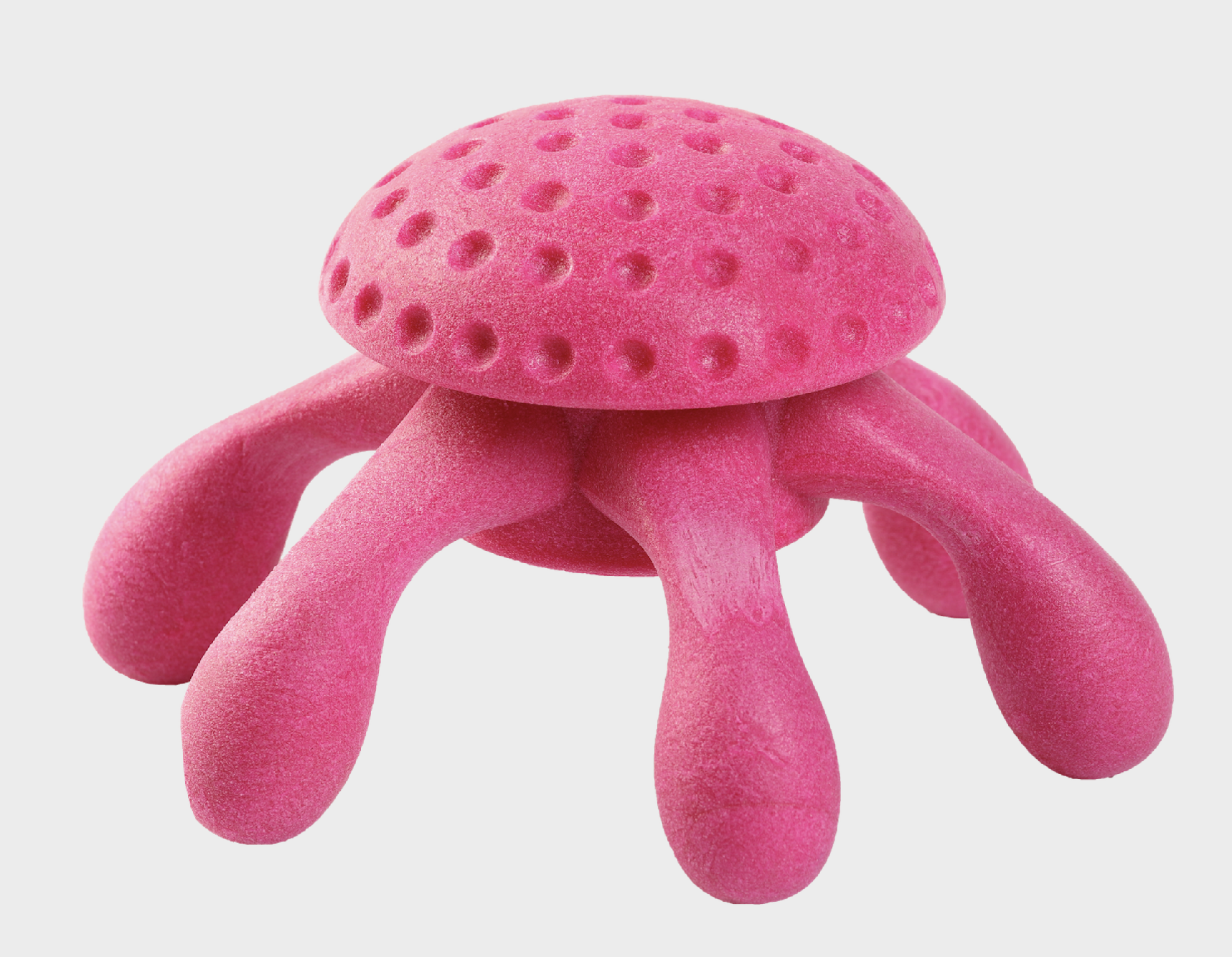 Hračka Kiwi Walker pro psa plovací chobotnice z TPR gumy MINI 12 cm Barva: růžová