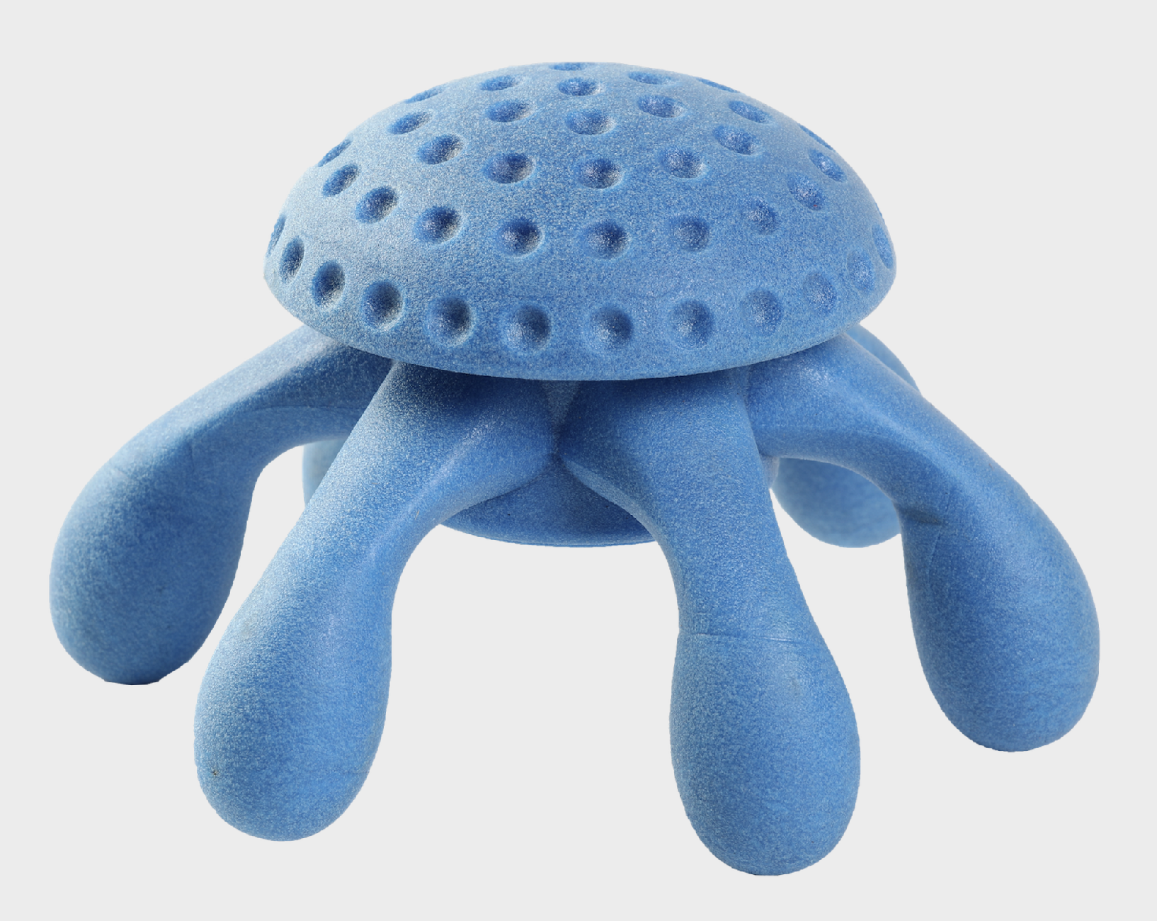 Hračka Kiwi Walker pro psa plovací chobotnice z TPR gumy MAXI 20 cm Barva: Modrá