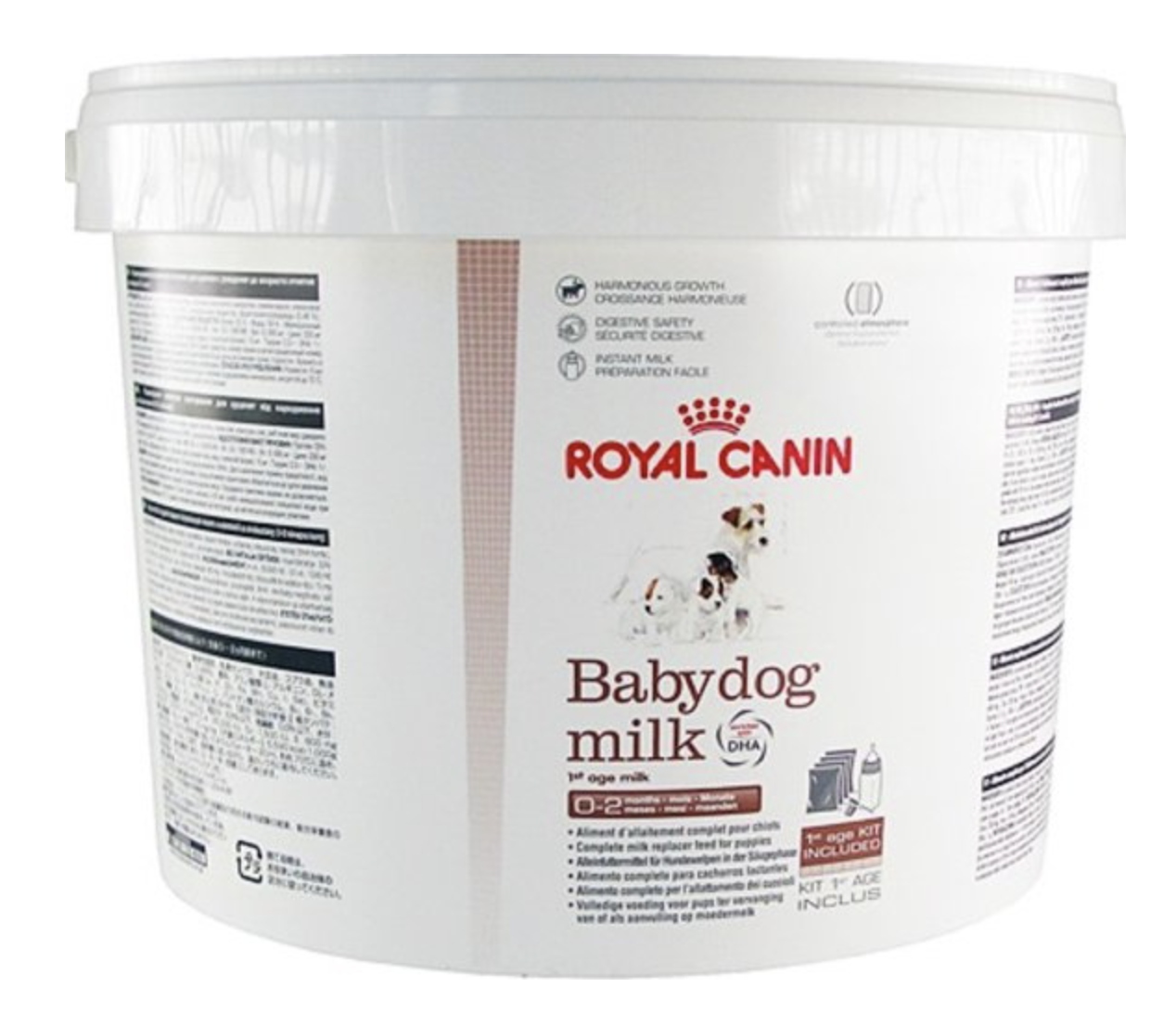 Royal Canin mléko krmné Babydog Milk pes 2kg + láhev a 3 velikostní dudlíky