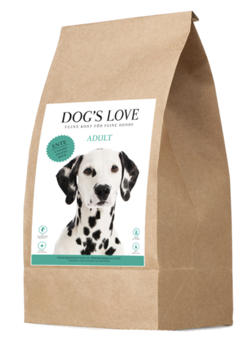 Dog's Love Kachna Adult granule 2kg