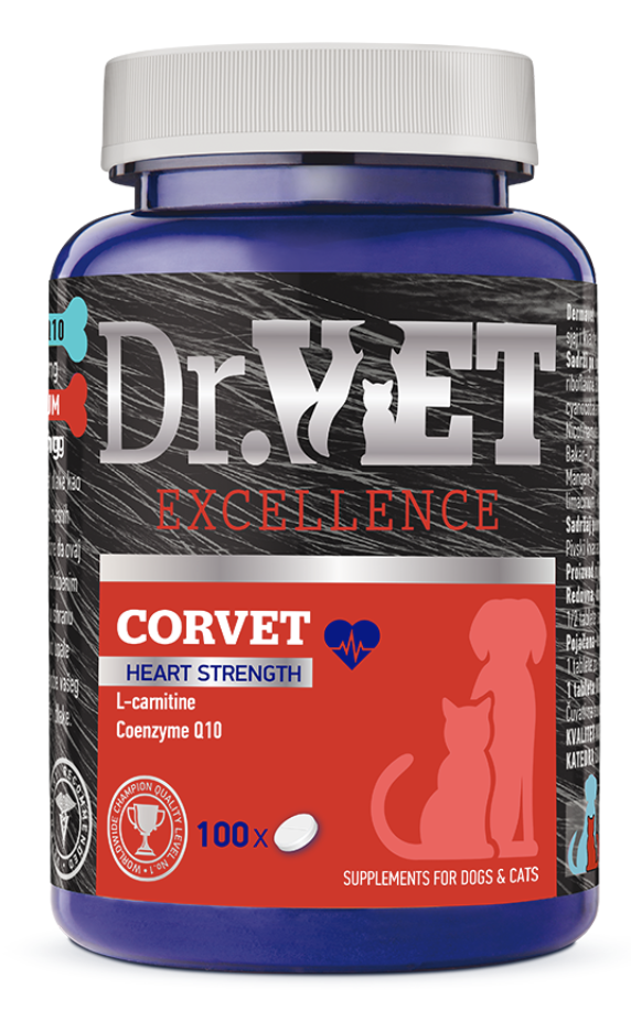 CORVET - podpora srdečních funkcí 100 Tablet