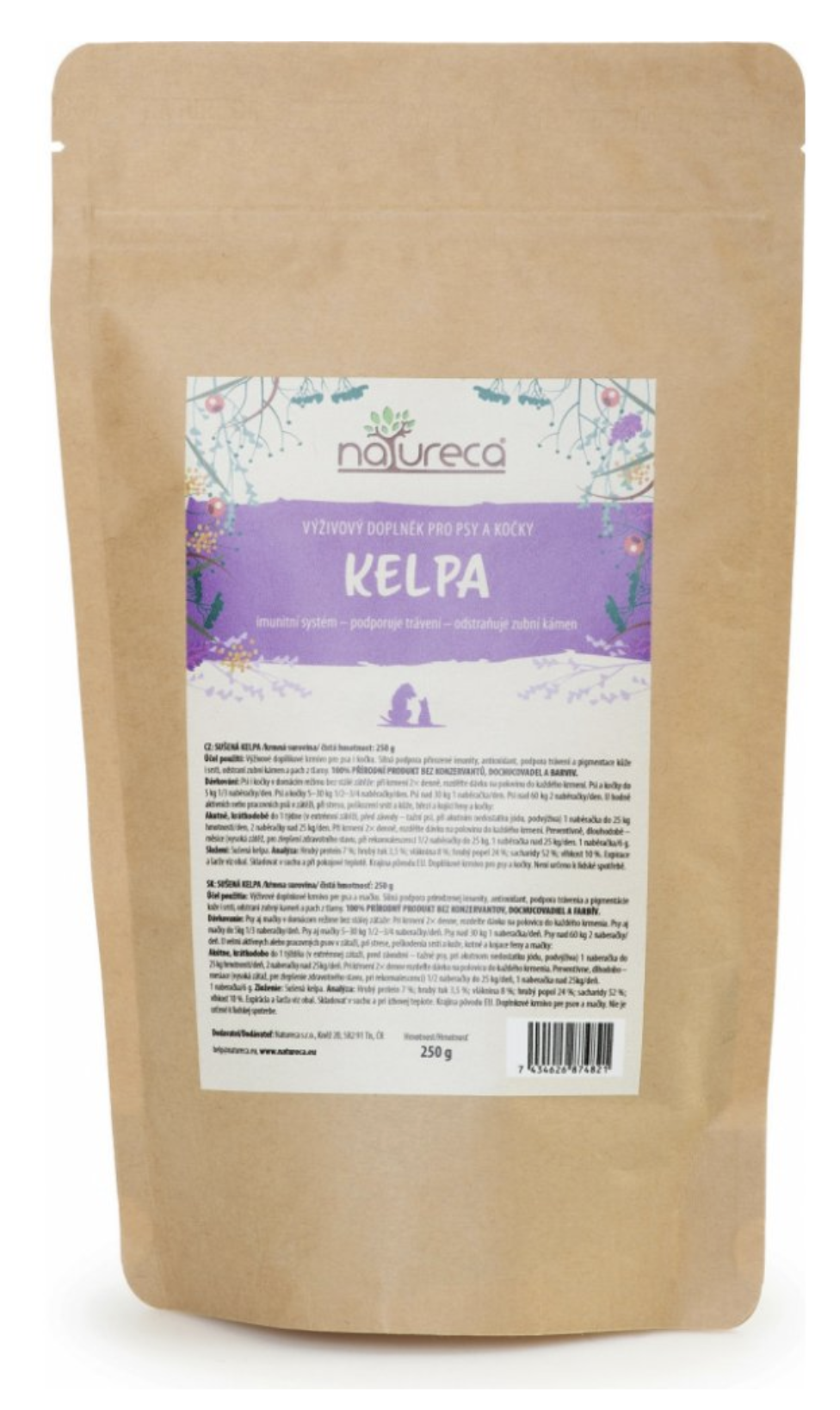 NATURECA Kelpa sušená 250g