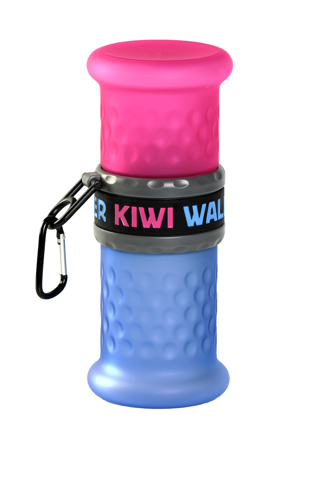 Kiwi Walker Cestovní láhev 2v1 růžová/modrá