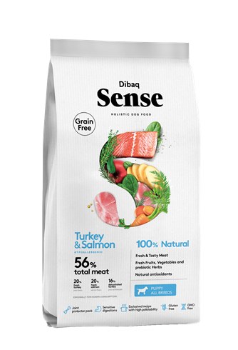 DIBAQ SENSE Salmon&Turkey PUPPY 2kg