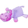 Hračka pes FRIENDS HICHAM HIPPO M plyš růžová Zolux