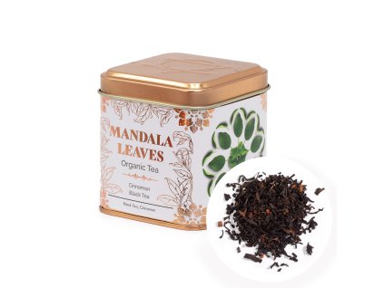 Mandala Leaves - Sypaný čaj 50g Organic Cinnamon Black Tea
