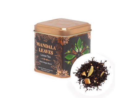Mandala Leaves - Sypaný čaj 50g Black Magic Blend