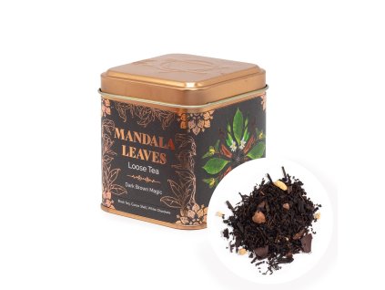 Mandala Leaves - Sypaný čaj 50g Dark Brown Magic