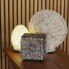 Boho Sea Shell Lamp - Cut Art Shell Oval - 15cm