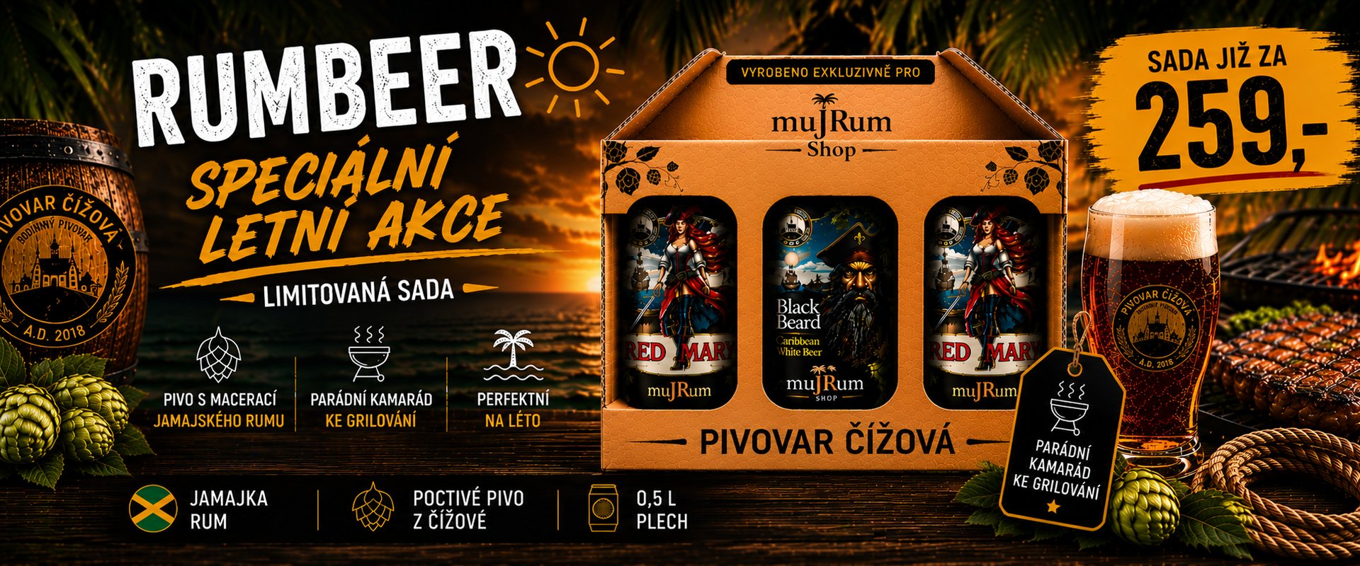 Rumbeer letní sleva