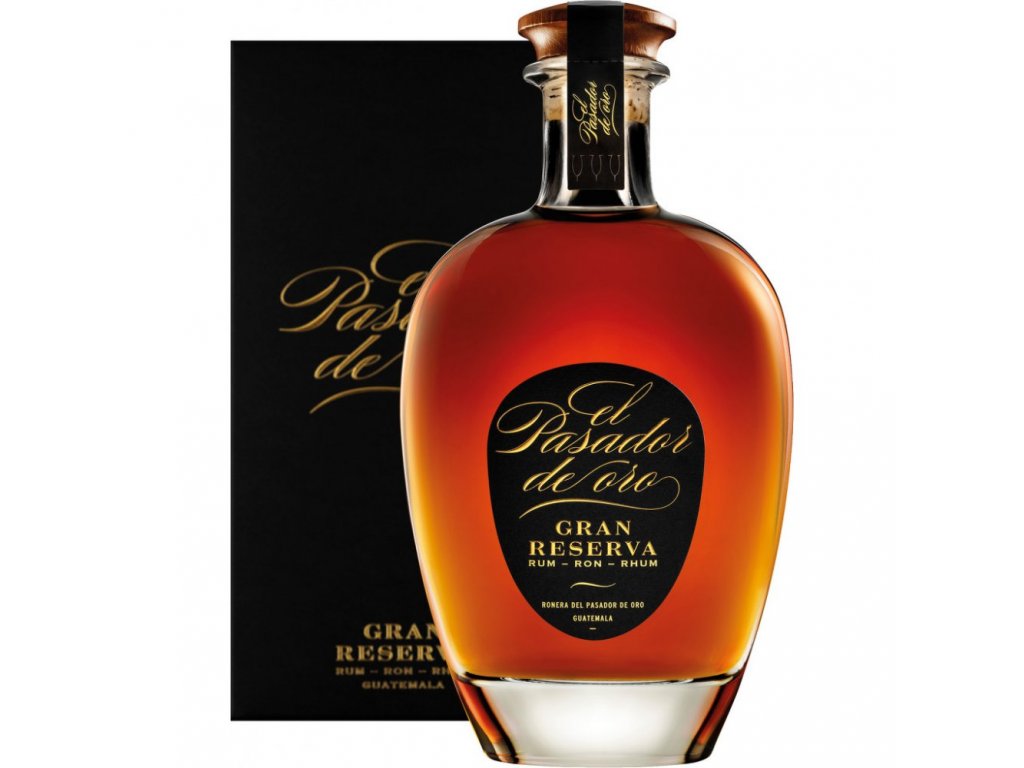 Coffret El Pasador de Oro Rhum 40% - 3x20cl