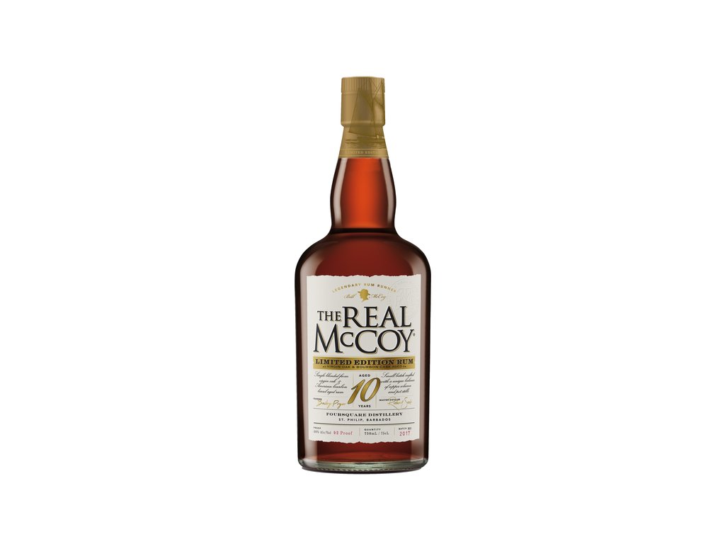 The Real McCoy Limited Edition 10 Year Virgin Oak & Bourbon Cask Aged Rum