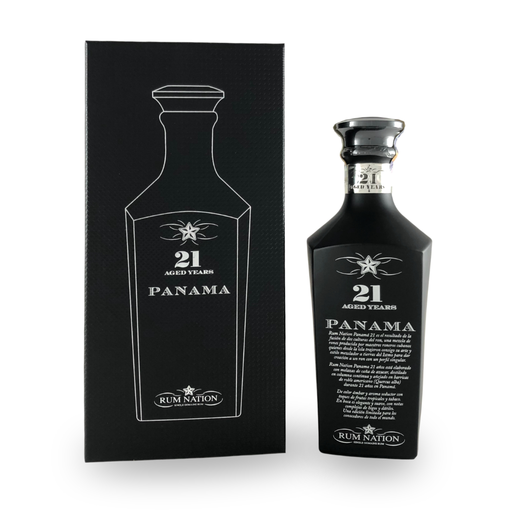 Rum Nation Panama Black 21y 0,7l 43%