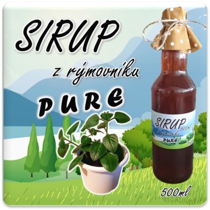 sirup z rymovniku pure