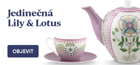 Lily and Lotus kolekce porcelánu