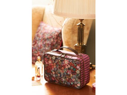 Pip Studio Cosmetic Bags FW2023 Tutti i Fiori Dark Pink 03