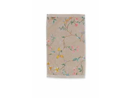 Pip studio ručník Les Fleurs 30x50, béžový
