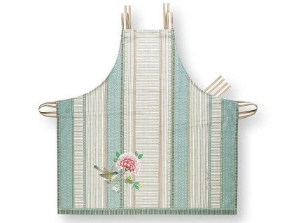 Pip Studio zástěra Blushing Birds, khaki