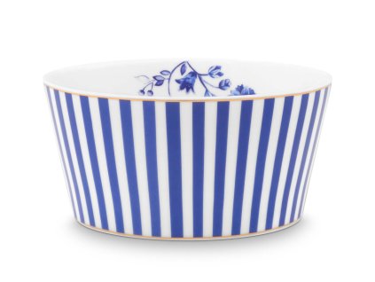 Pip Studio miska Royal Stripes modrá, 12 cm