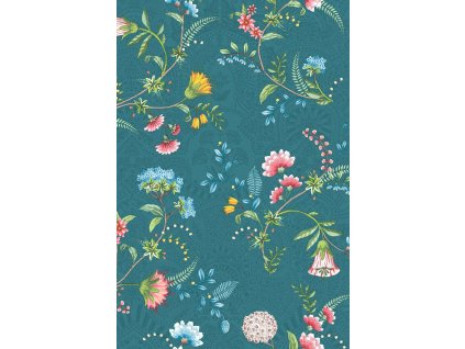 pip studio tapeta la majorelle modrá