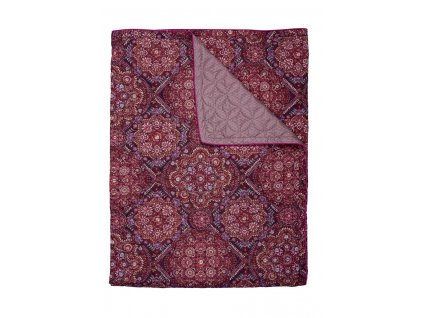 PIP Il Mosaico Quilt Dark Red 10 Topshot Large