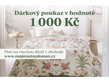 MSD Poukaz dárkový v hodnotě 1000 kč