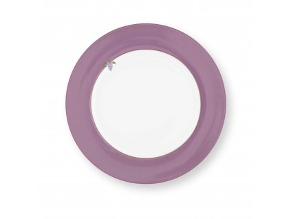 Pip Studio talíř Lily & Lotus lila, 23cm