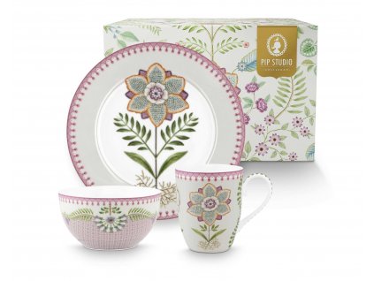 Pip Studio snídaňový set Lily & Lotus