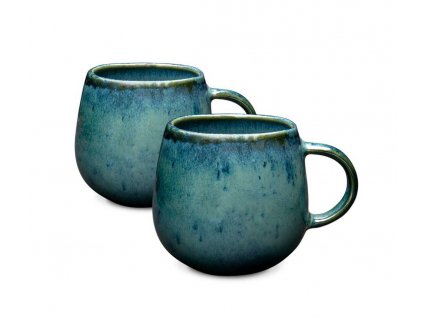 Amazonia set 2 šálků na espresso/lungo zelený