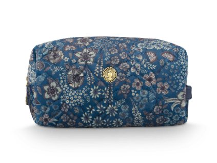 kosmetická taška  Coco Quilted Daisy Dreams modrá