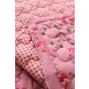 Pip Studio luxusní přehoz přes postel Tokyo Blossom 180x260, růžový