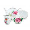 Pip Studio čajový set Blushing Birds, bílý