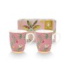 Pip Studio set 2 hrnků La Majorelle růžový, 350 ml