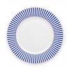 Pip Studio talíř Royal Stripes modrý, 26,5 cm