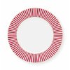 Pip Studio talíř Royal Stripes tmavě růžový, 17 cm